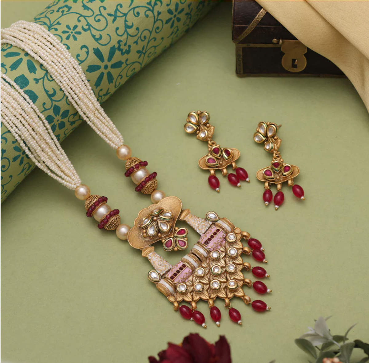 Matrut | Ethnic Necklace Set - M336