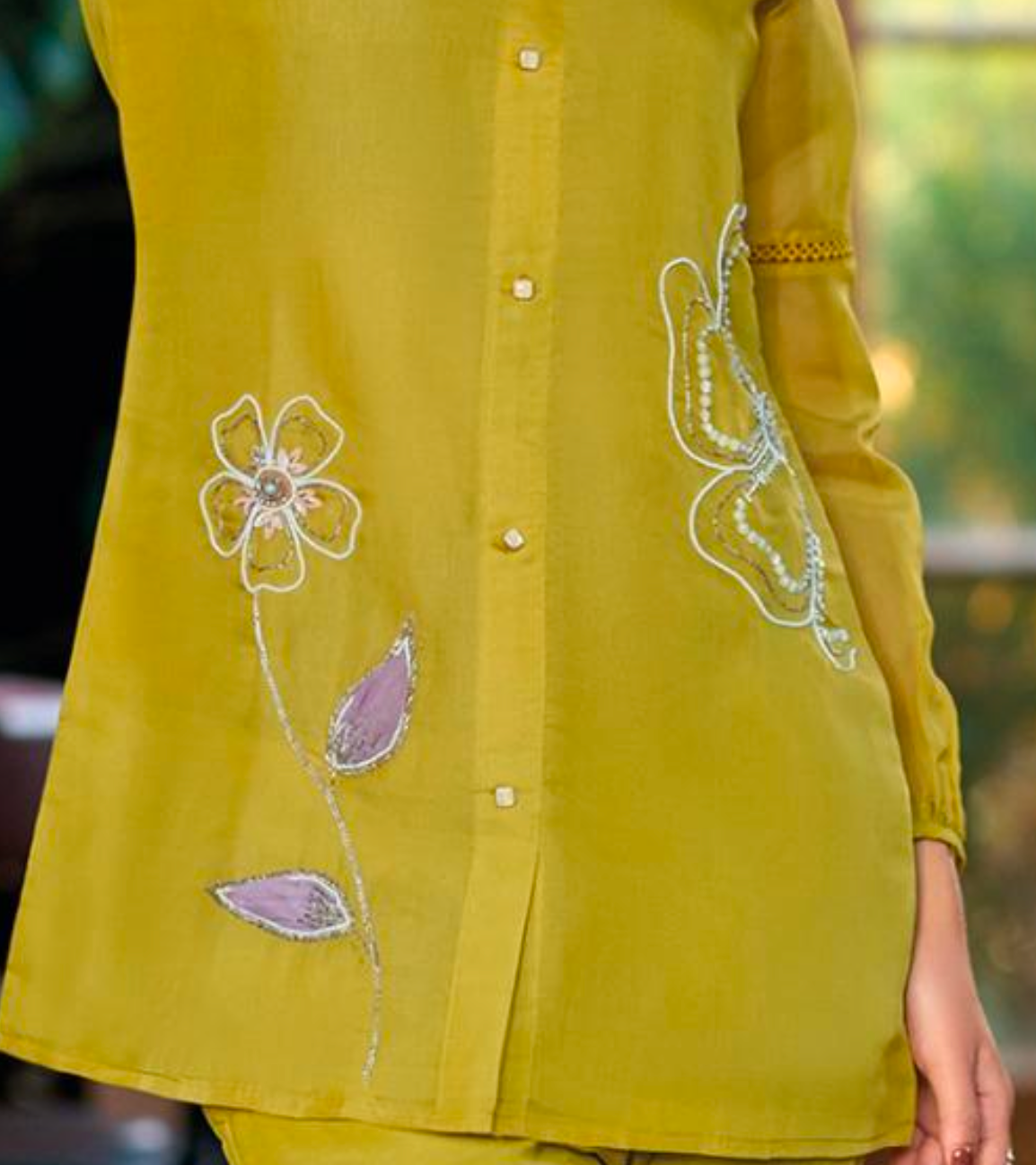 Matrut | Elvish Mustard Yellow Co-ord Set