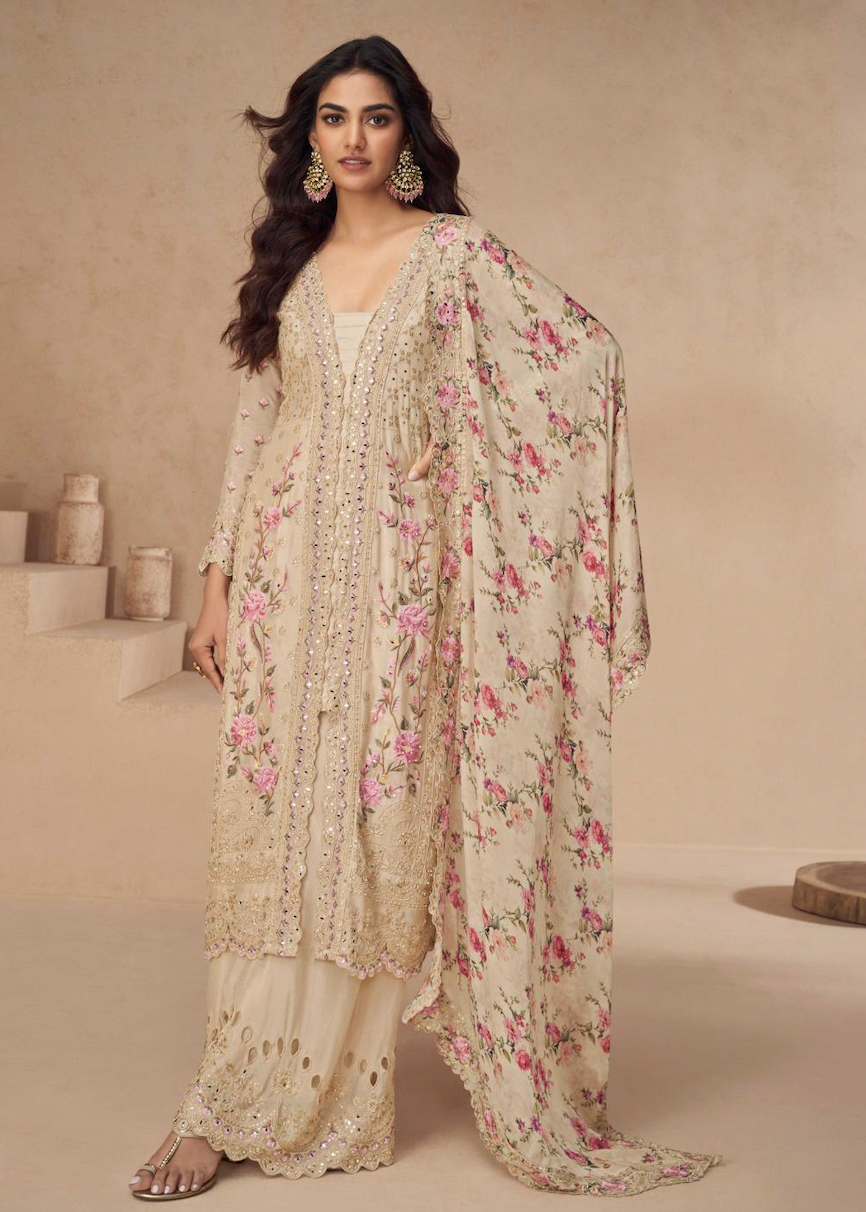 Matrut | Blossom Ivory Straight Suit