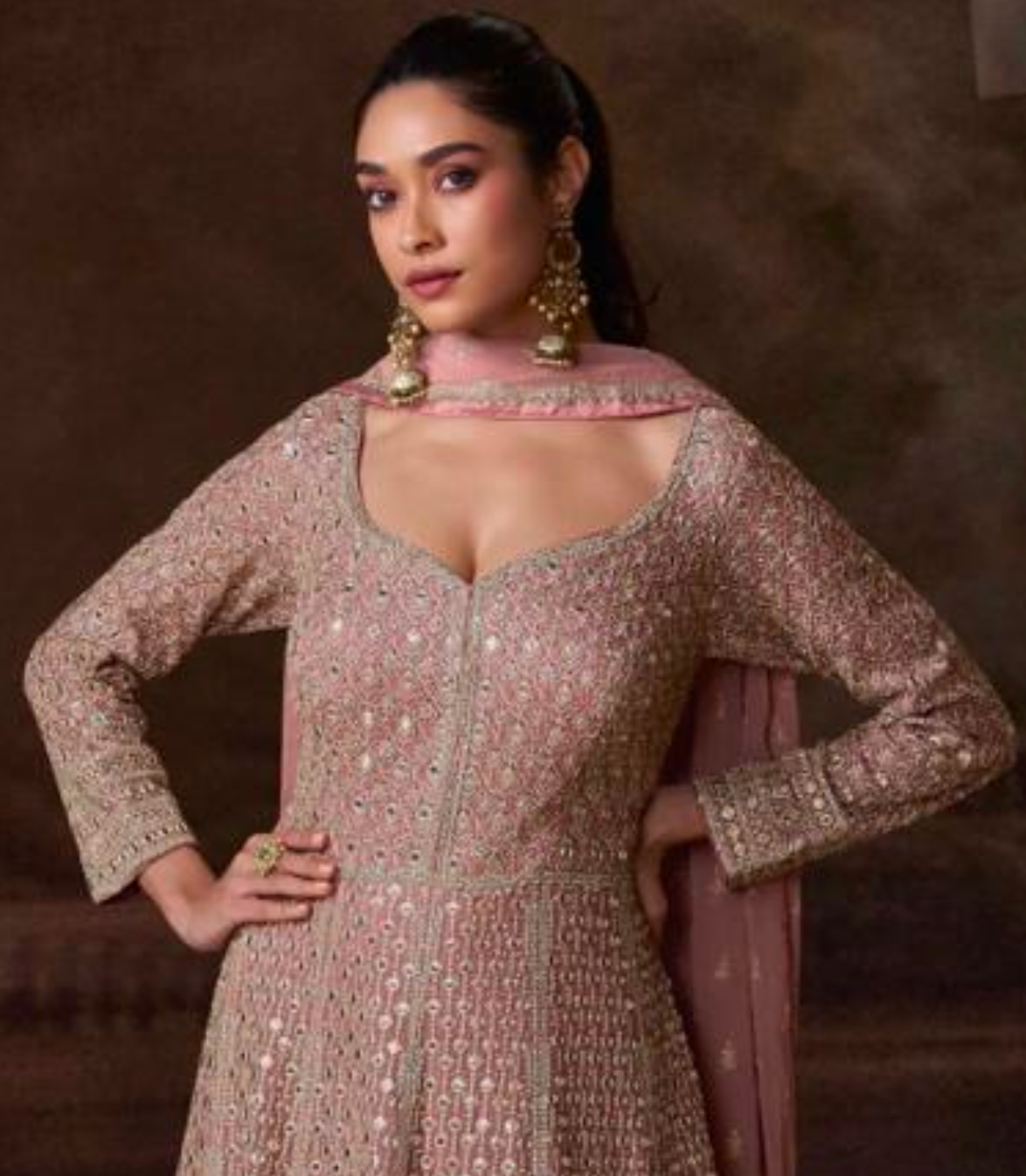 Matrut | Couture Charm Mauve Gown