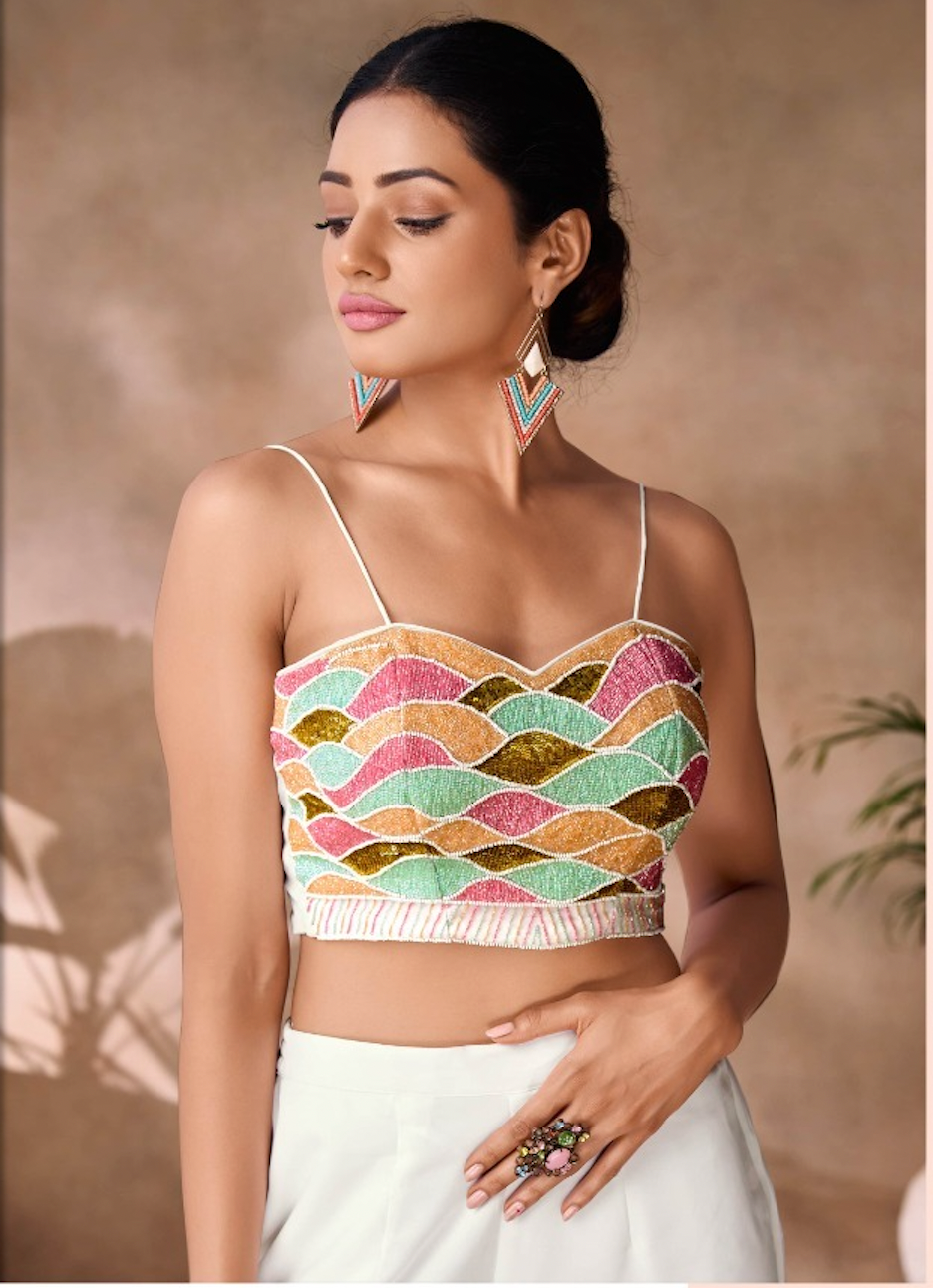 Matrut | Grand Halo White Co-ord Set