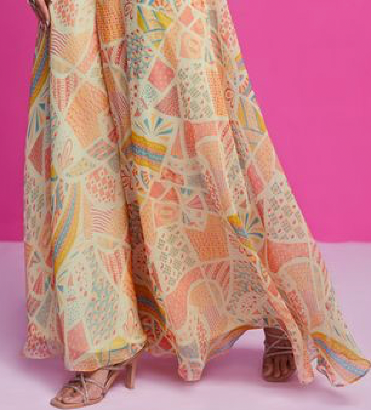 Matrut | Sumdress Floral Multicolor Palazzo Set