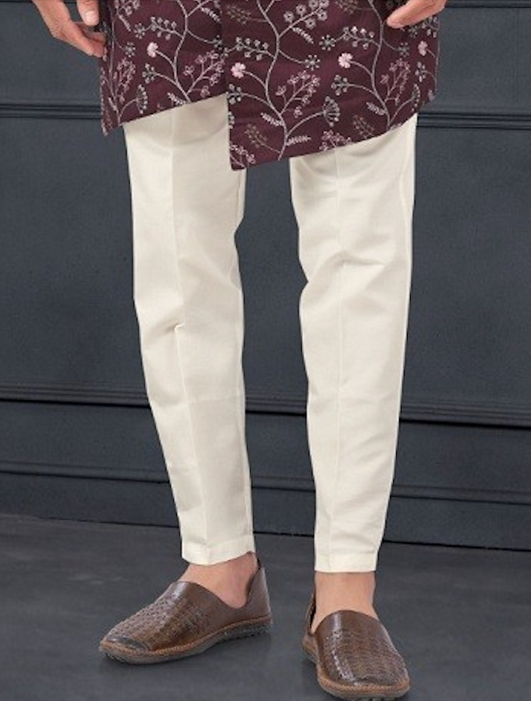 Matrut | Dapper Traditions Maroon Kurta Set