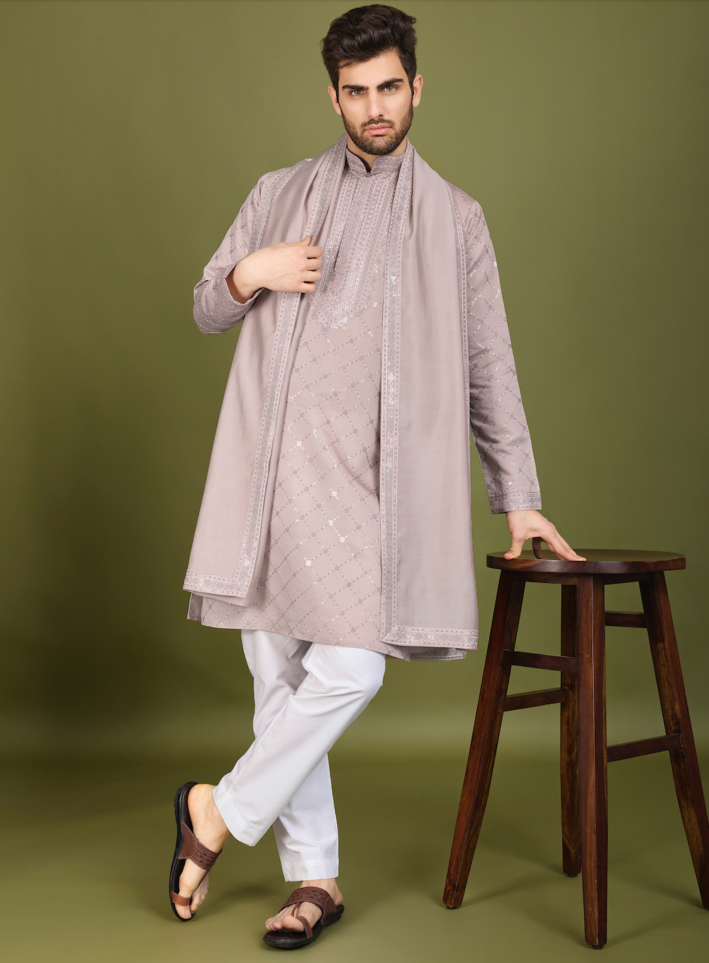 Matrut | Elysian Ivory Kurta Set