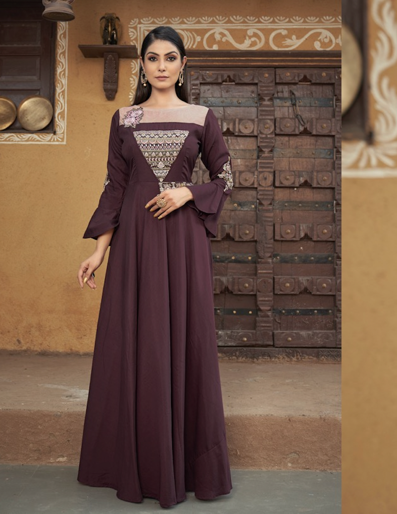 Matrut | Sara Femme Brown Gown