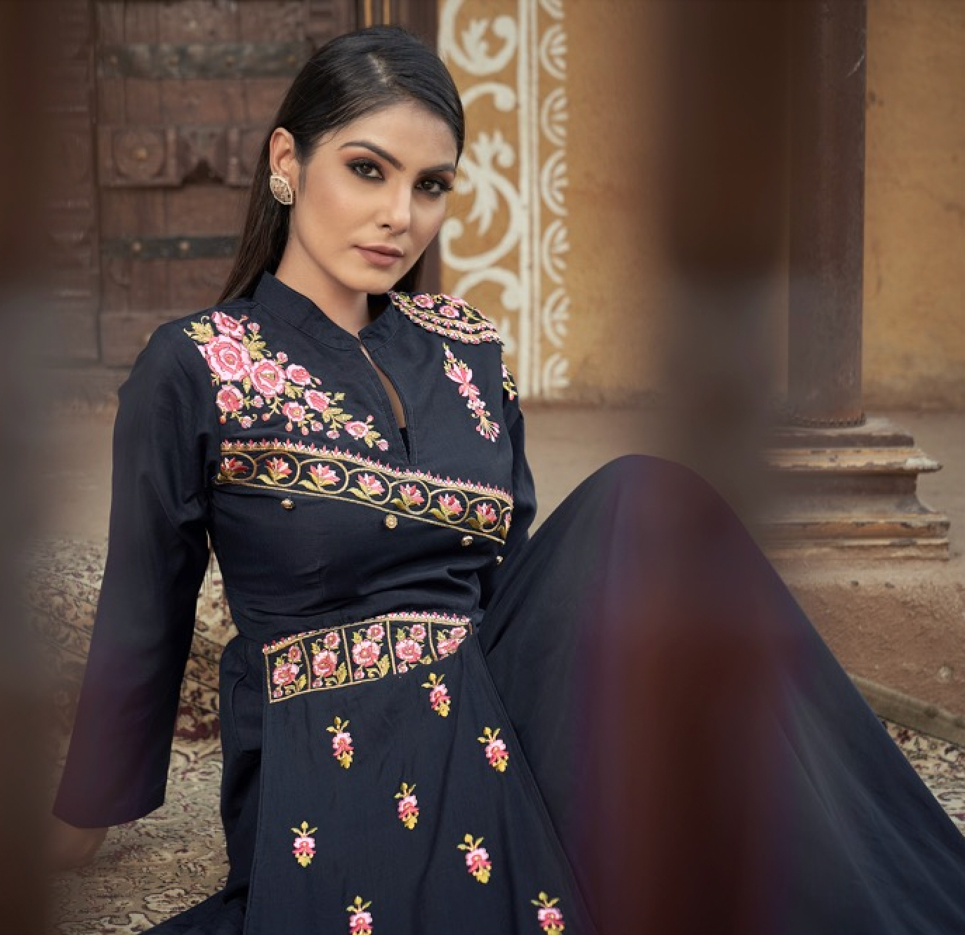 Matrut | Sara Femme Navy Blue Gown