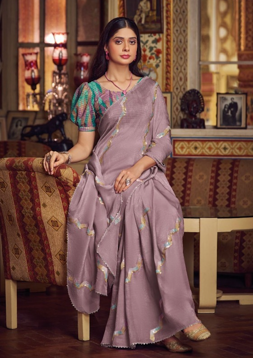 Matrut | Lalala Lilac Saree