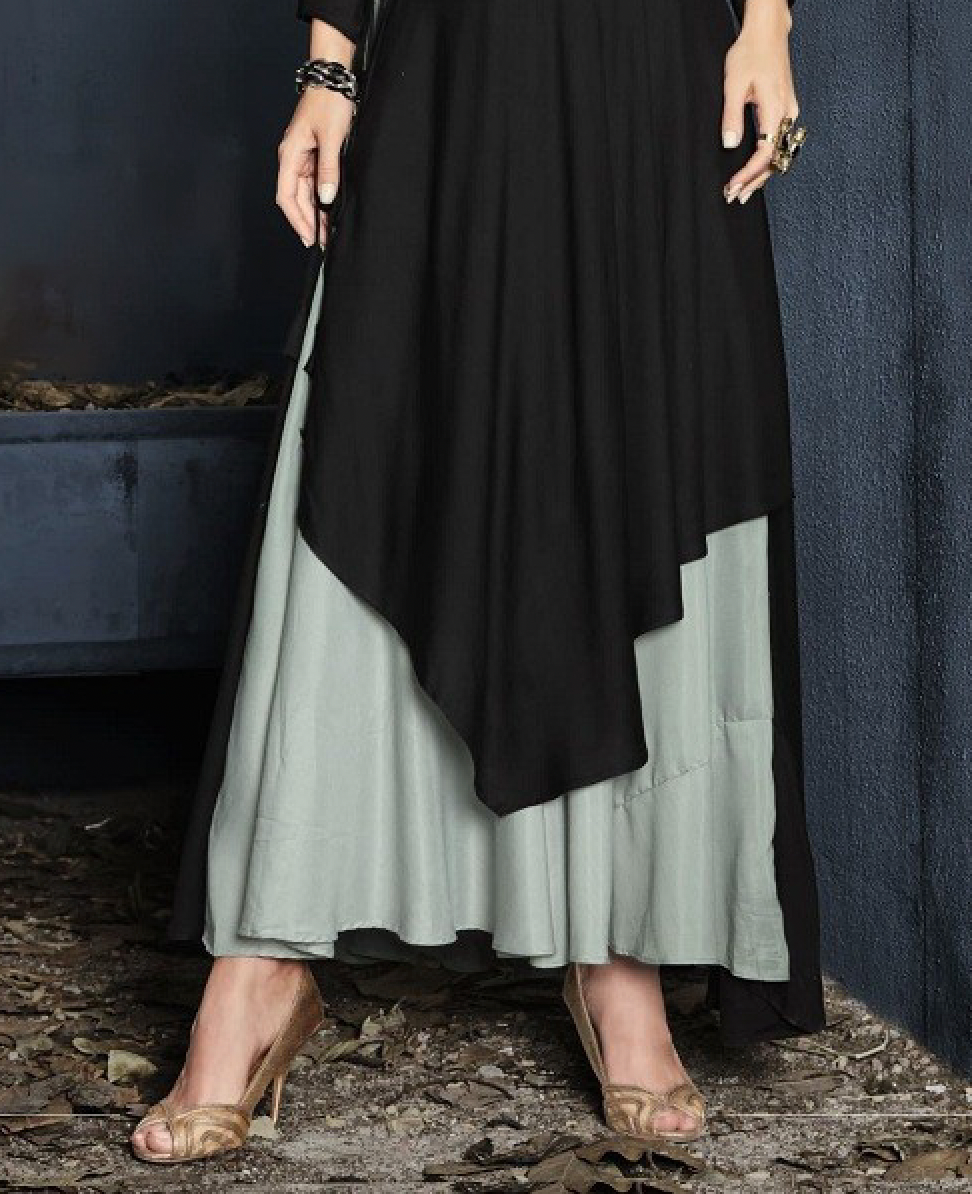 Matrut | Finesse Flare Black Gown