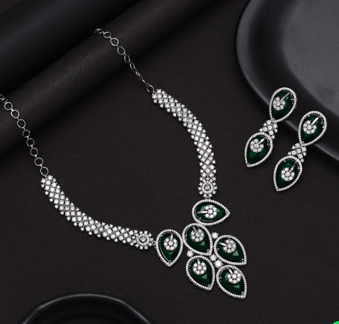 Matrut | Indo-western Necklace Set - IN362