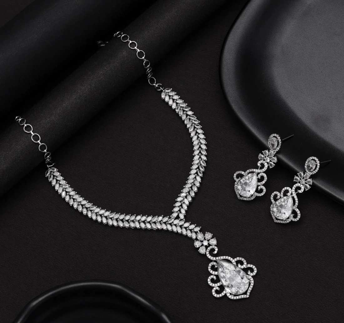 Matrut | Indo-western Necklace Set - IN363