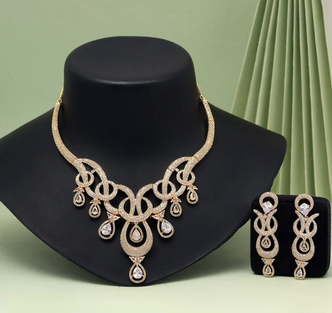 Matrut | Indo-western Necklace Set - IN368