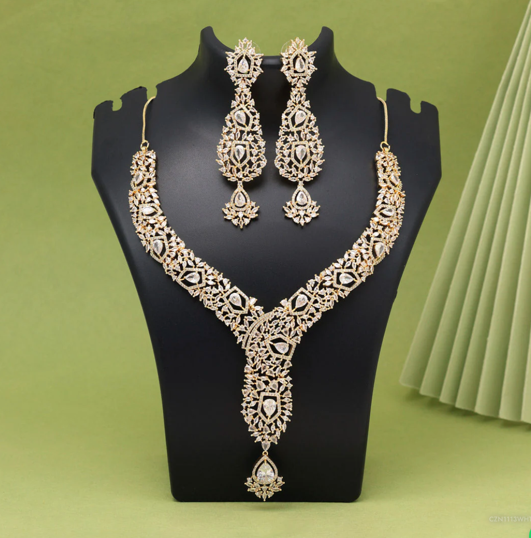 Matrut | Indo-western Necklace Set - IN370