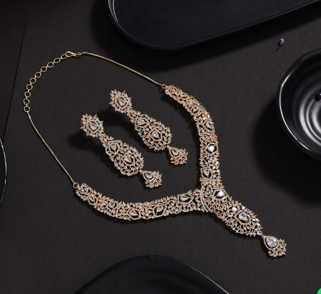 Matrut | Indo-western Necklace Set - IN370