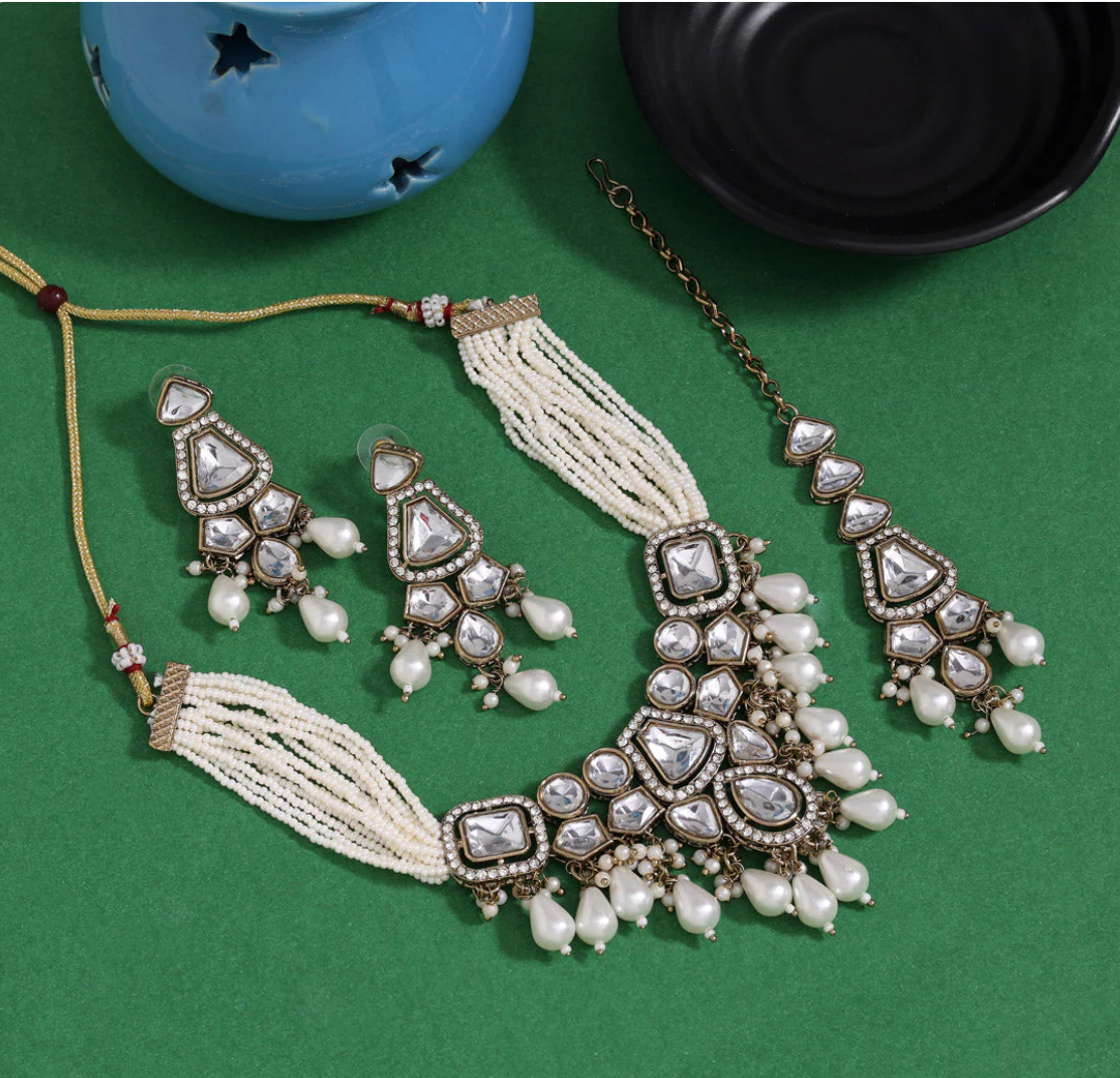 Matrut | Ethnic Necklace Set - M377