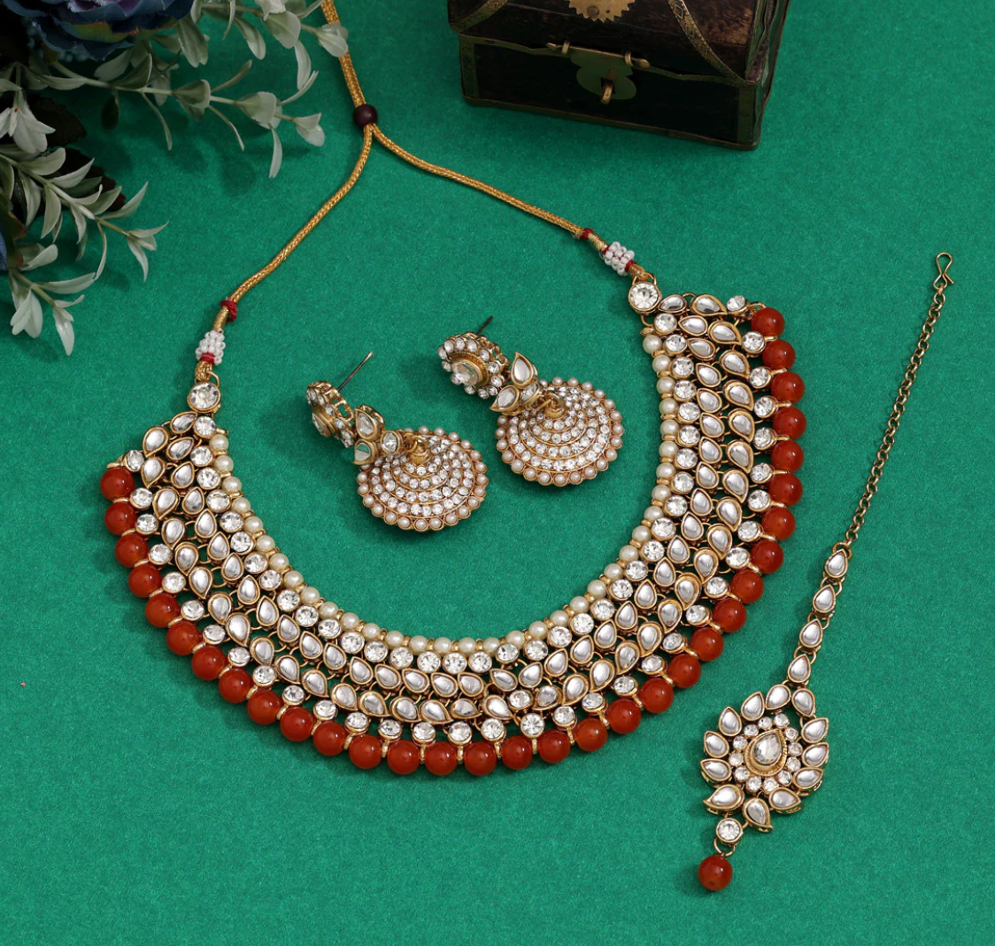 Matrut | Ethnic Necklace Set - M373