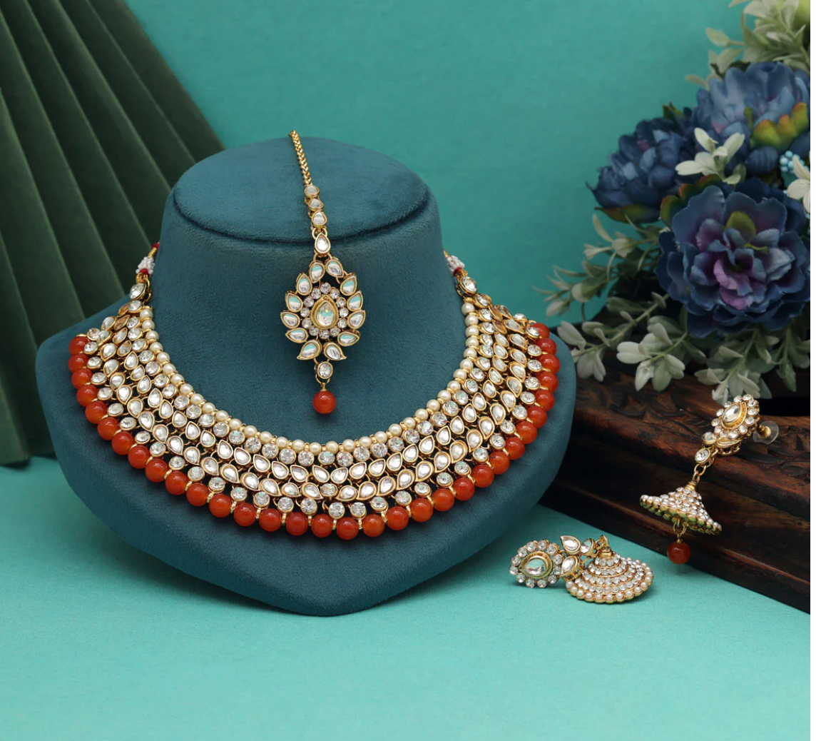 Matrut | Ethnic Necklace Set - M373