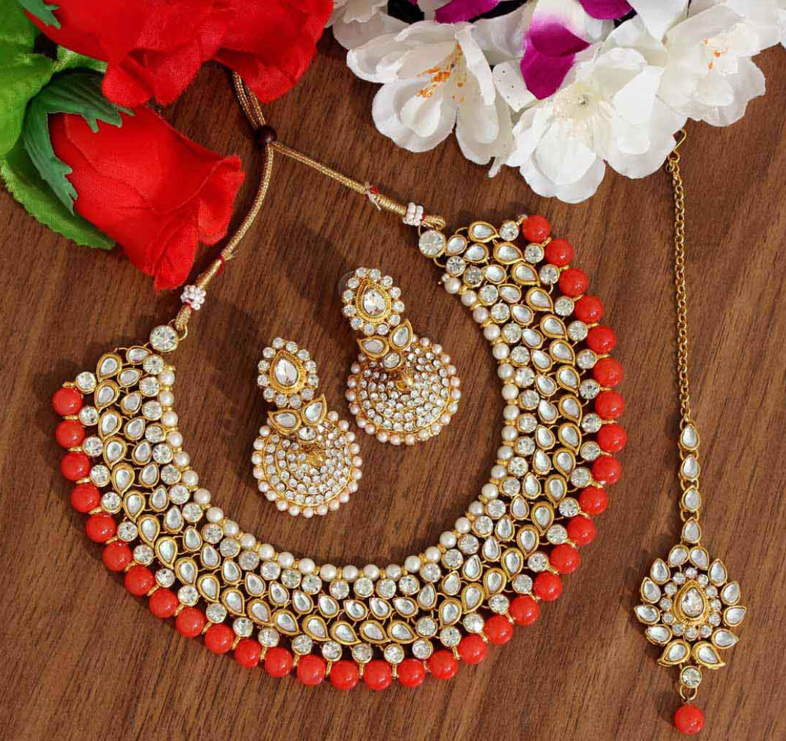 Matrut | Ethnic Necklace Set - M373