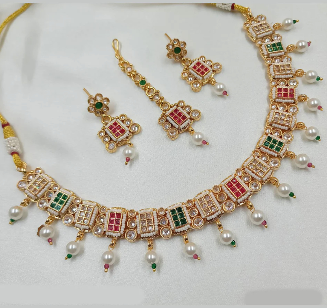 Matrut | Ethnic Necklace Set - M388