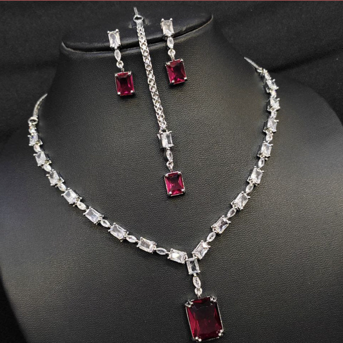 Matrut | Indo-western Necklace Set - IN372