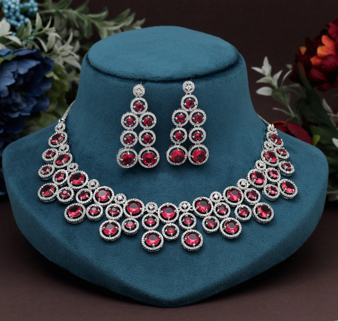 Matrut | Indo-western Necklace Set - IN373