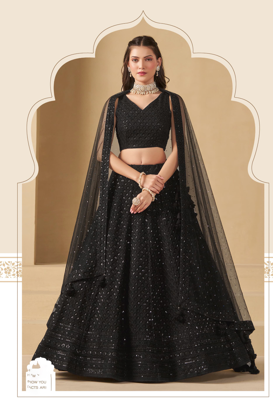 Matrut | Florance Black Lehenga