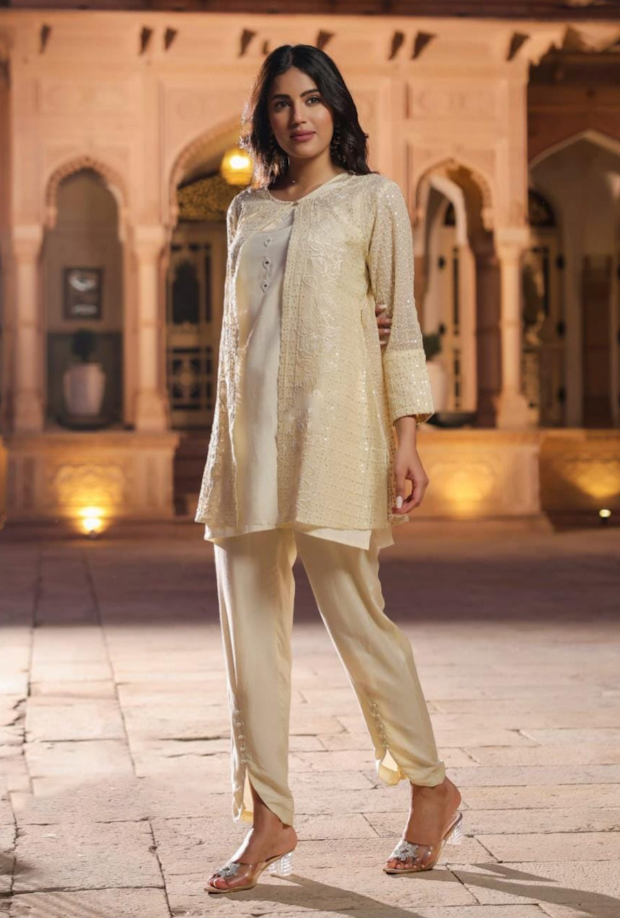 Matrut | Kasha Edge Beige Trio Set