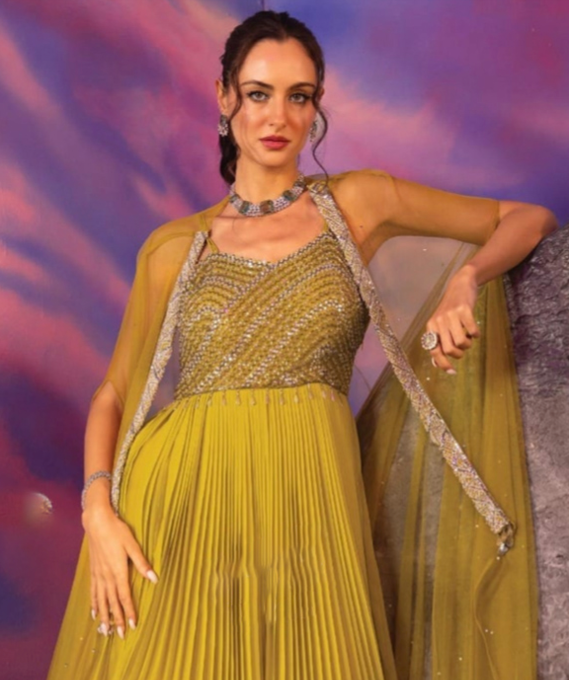 Matrut | Kasha Edge Mustard Duo Set