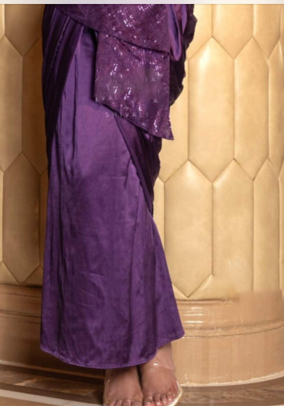 Matrut | Kasha Edge Purple Duo Set