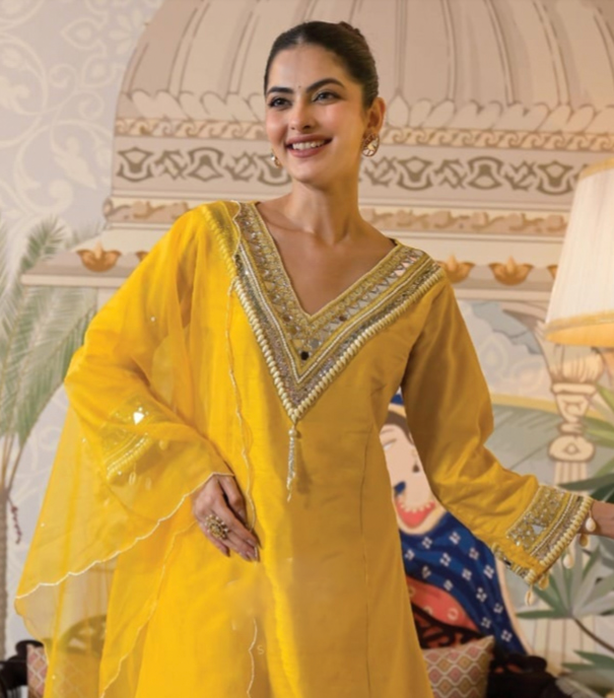 Matrut | Mamacita Yellow Palazzo Suit