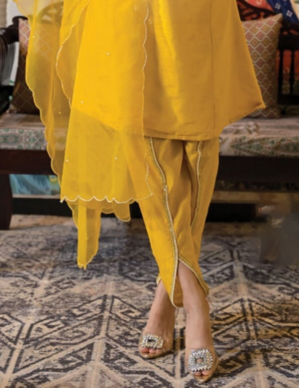 Matrut | Mamacita Yellow Palazzo Suit