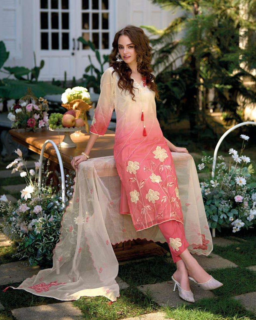 Matrut | Suroor Peach Straight Suit