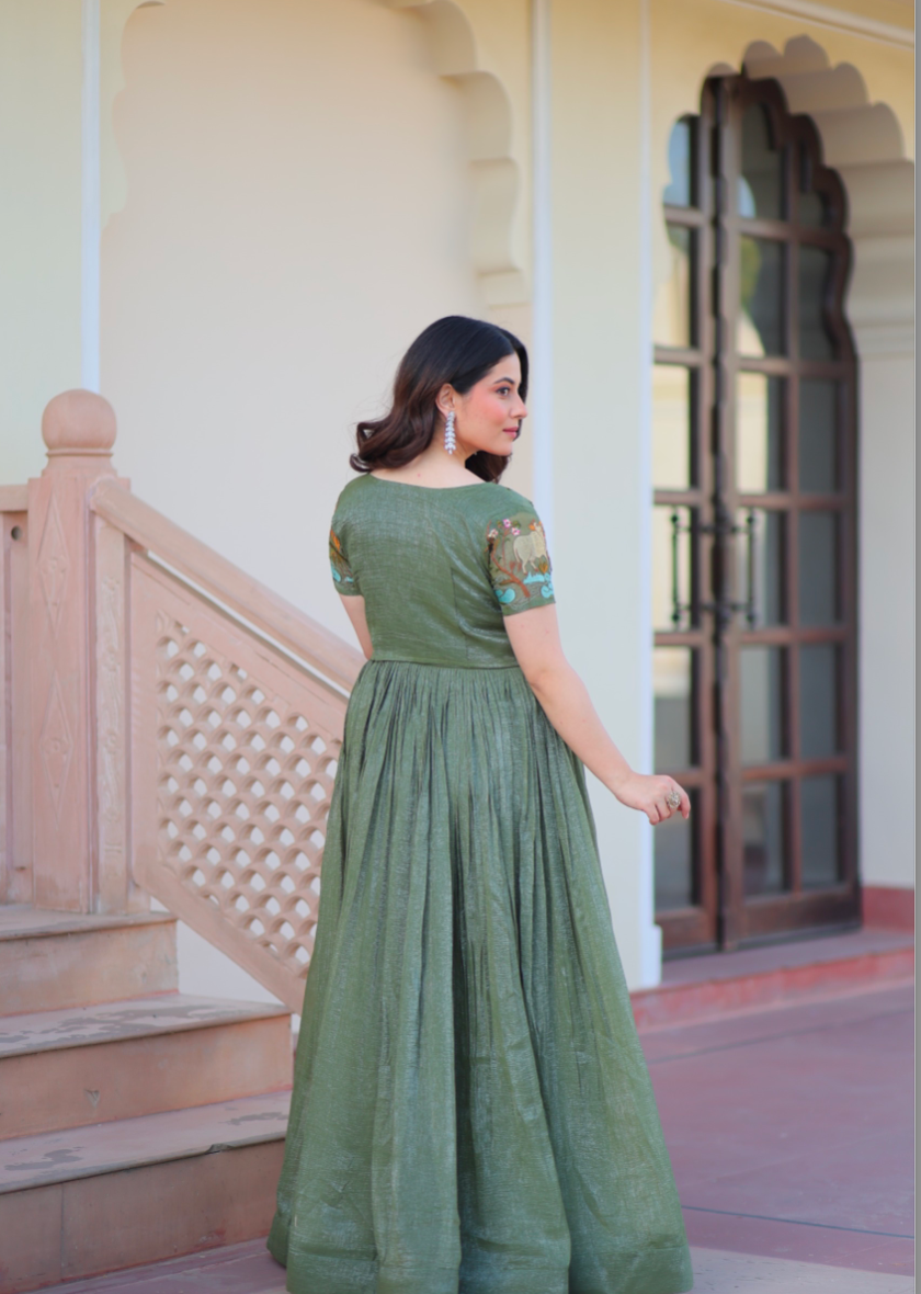 Matrut | Nature Bliss Green Gown