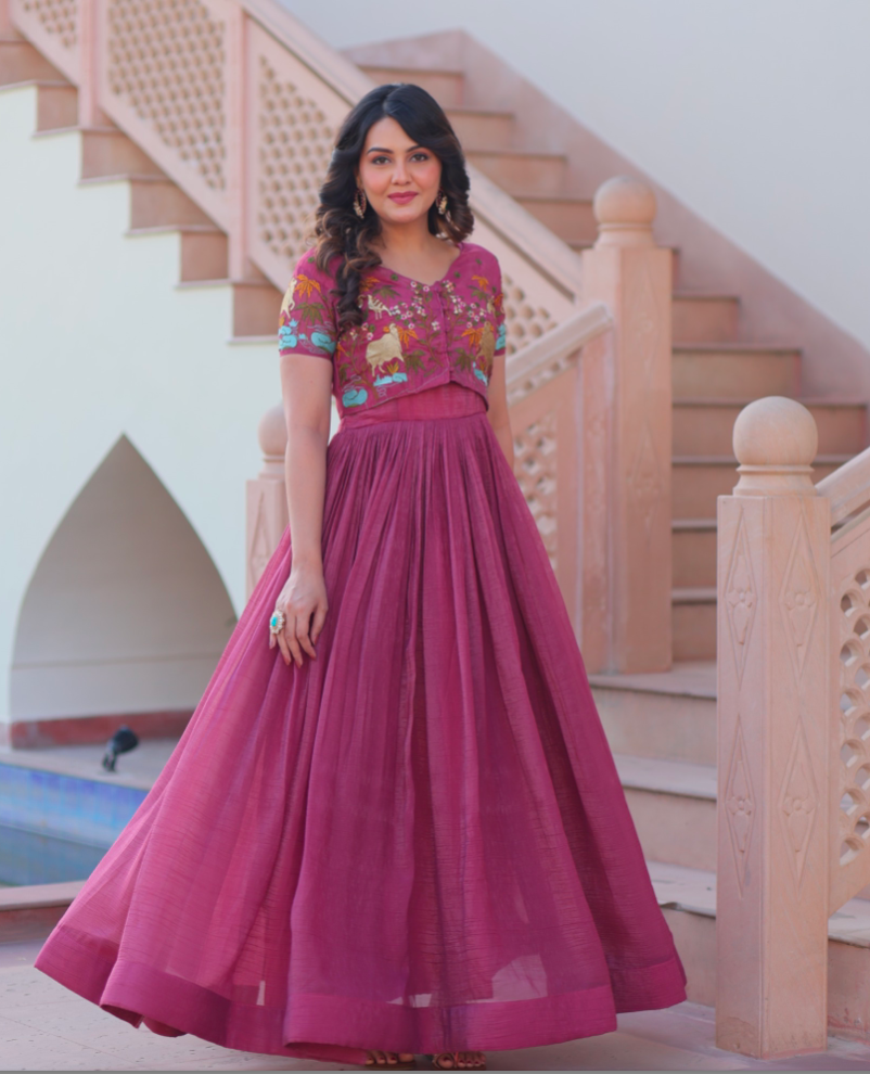 Matrut | Nature Bliss Pink Gown