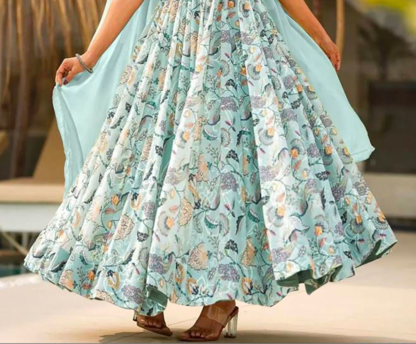 Matrut | Florista Sky Blue Gown