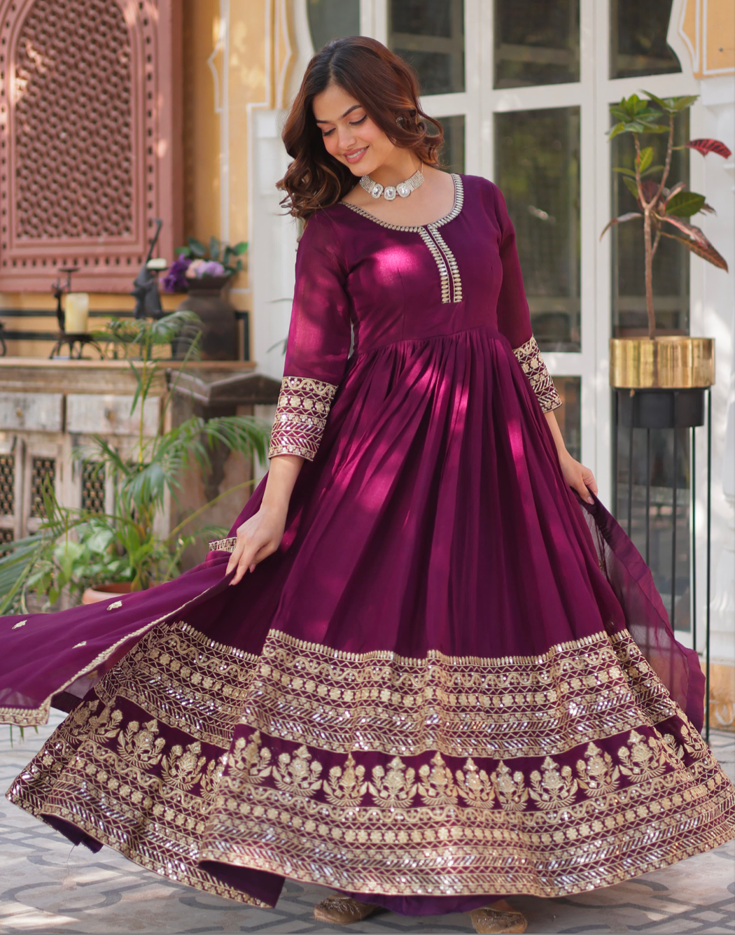 Matrut | Keeran Wine Gown
