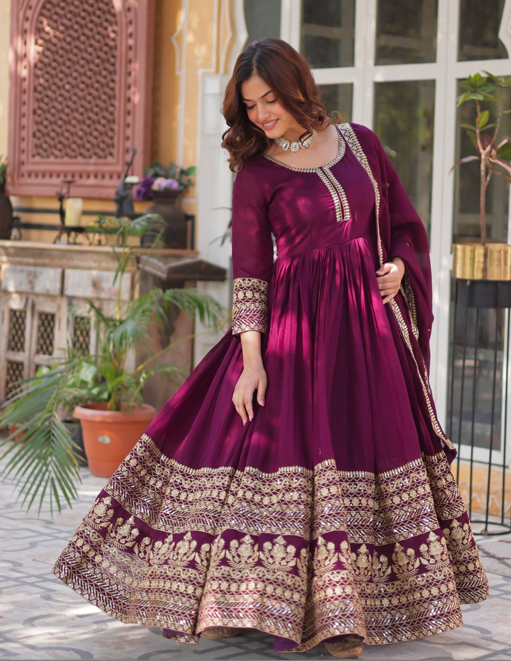 Matrut | Keeran Wine Gown