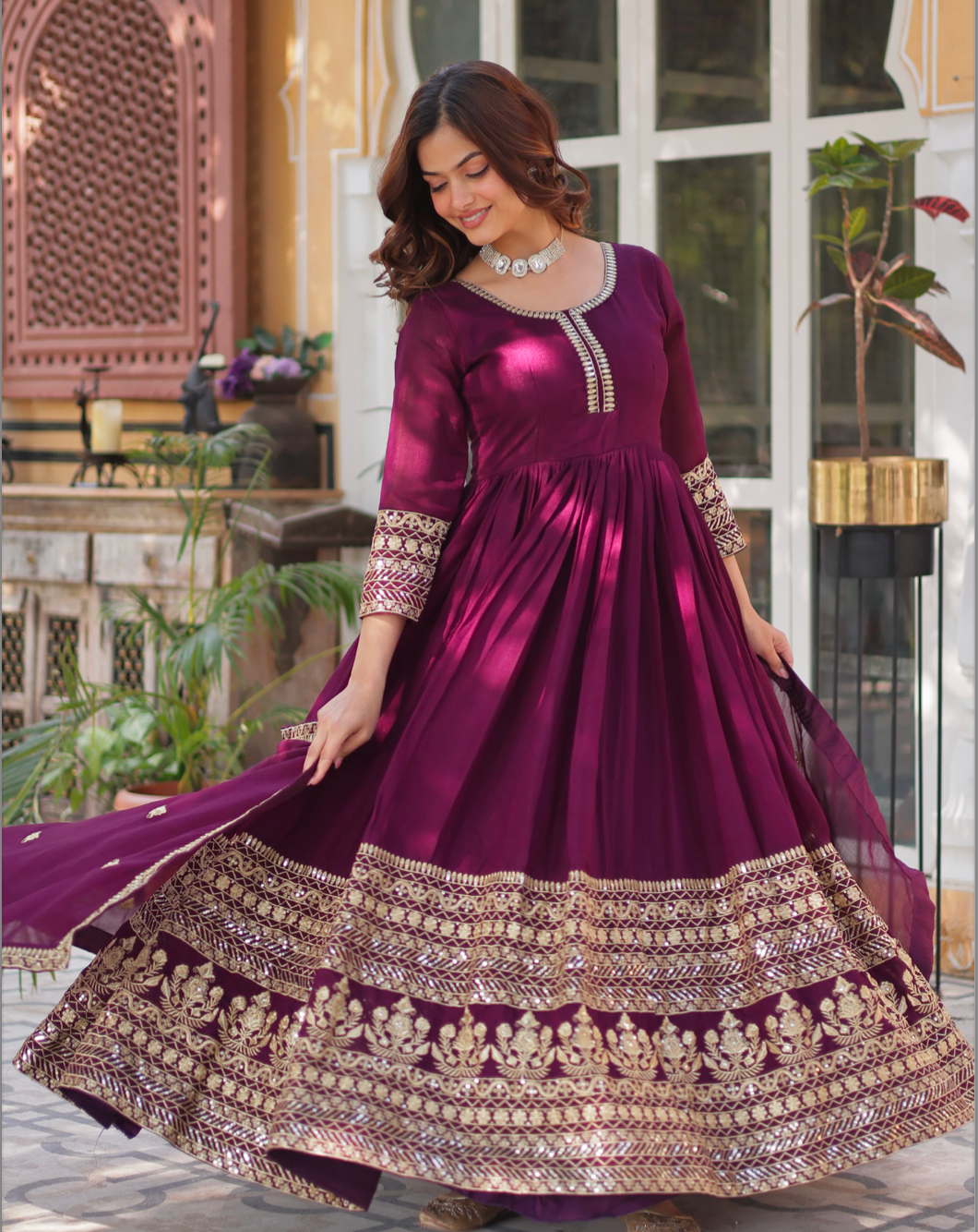 Matrut | Keeran Wine Gown