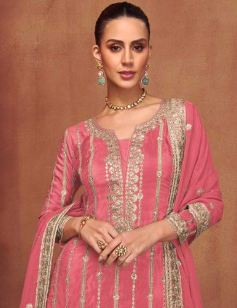 Matrut | Shehnai Pink Sharara Suit