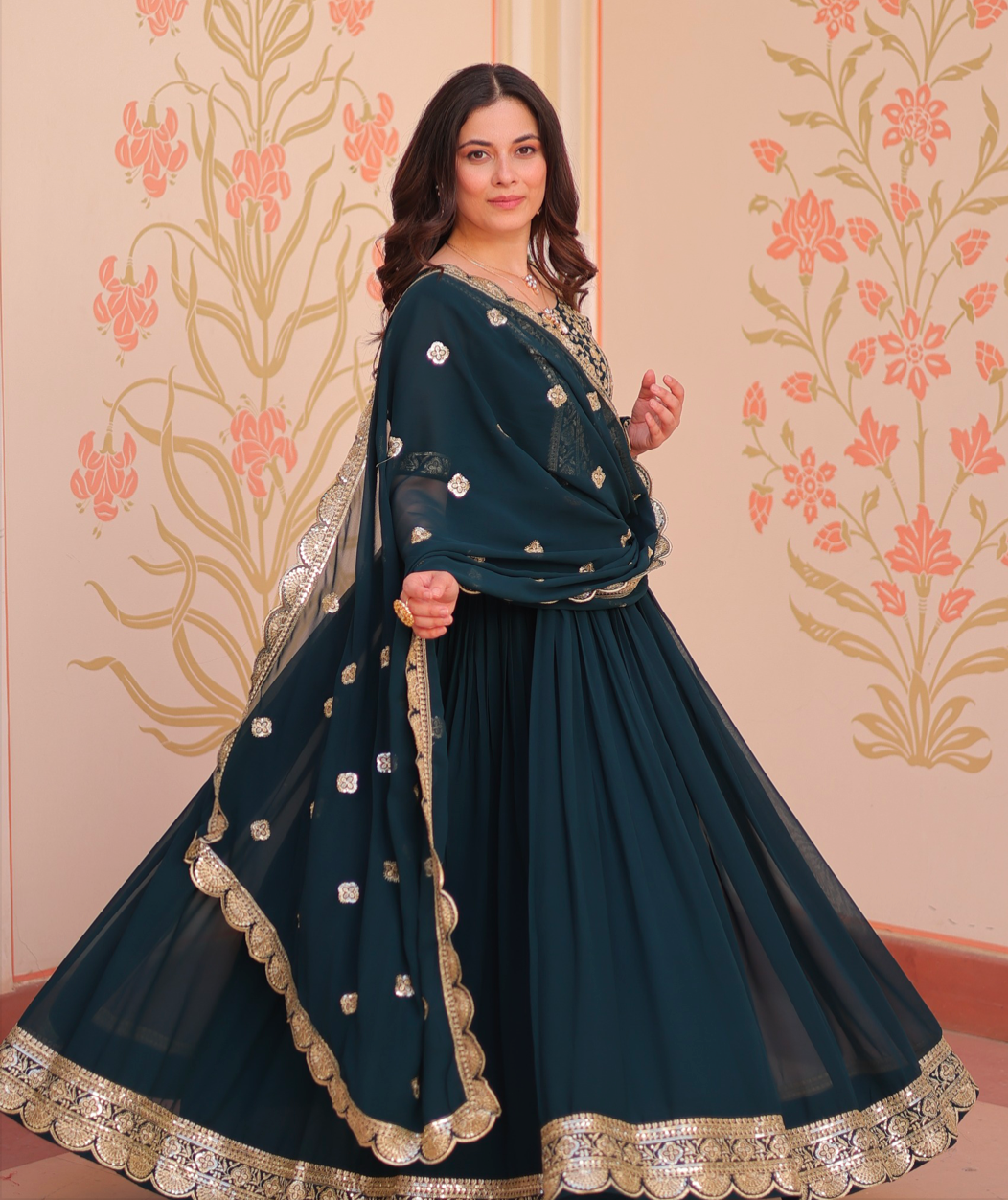 Matrut | Keeran Green Gown