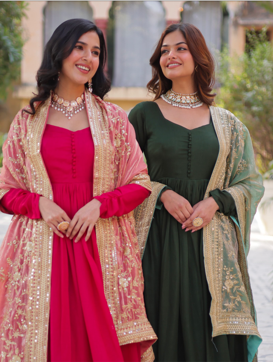 Matrut | Samridhi Reddish Pink Gown
