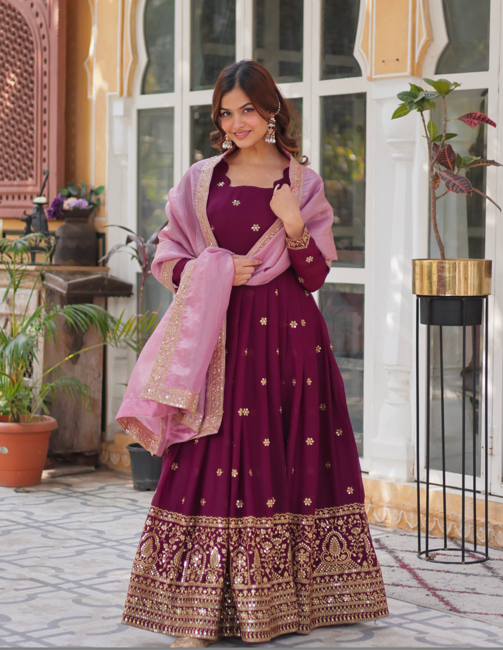Matrut | Samridhi Wine Gown