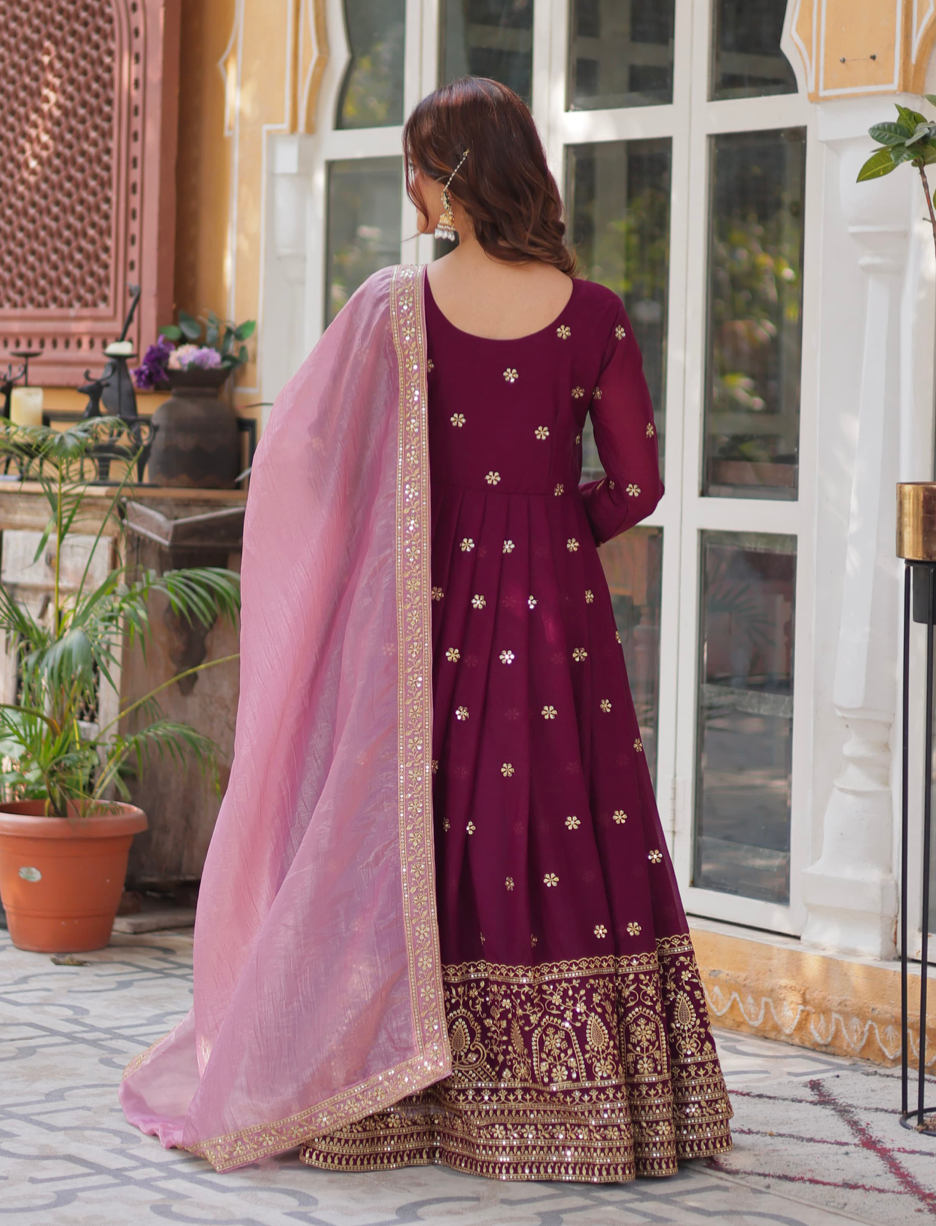 Matrut | Samridhi Wine Gown