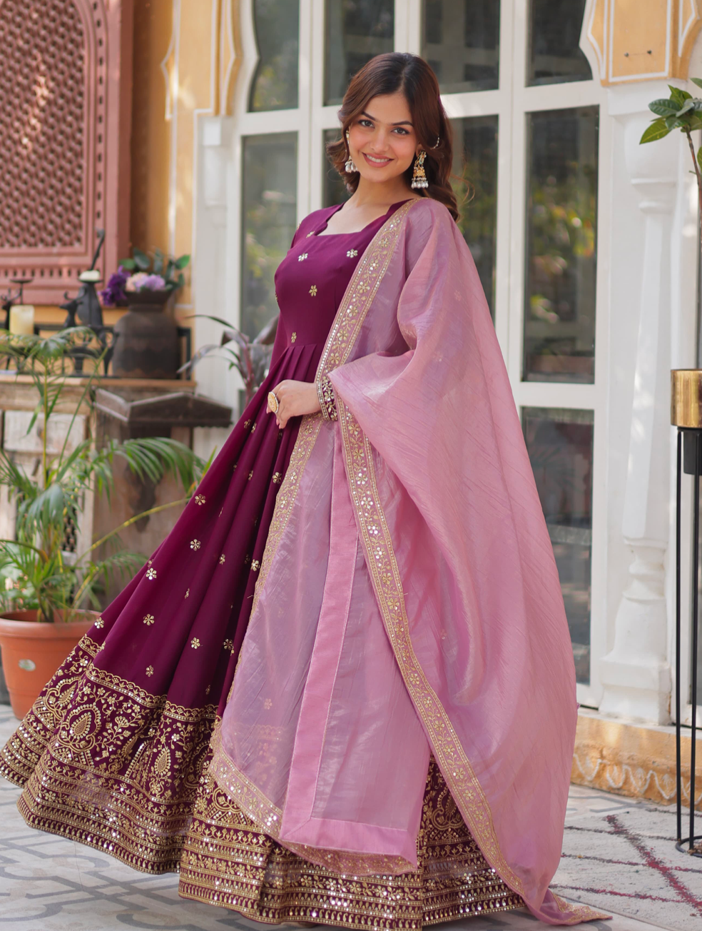 Matrut | Samridhi Wine Gown