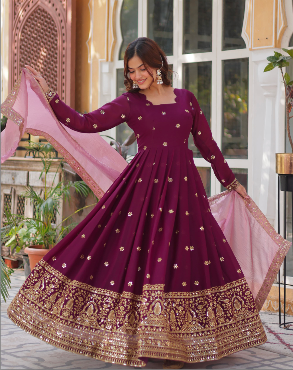 Matrut | Samridhi Wine Gown