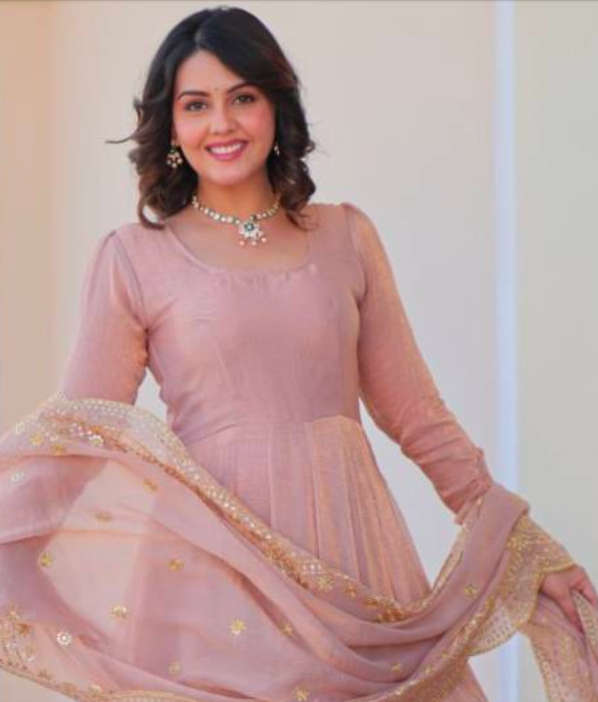 Matrut | Saweri Nude Pink Gown