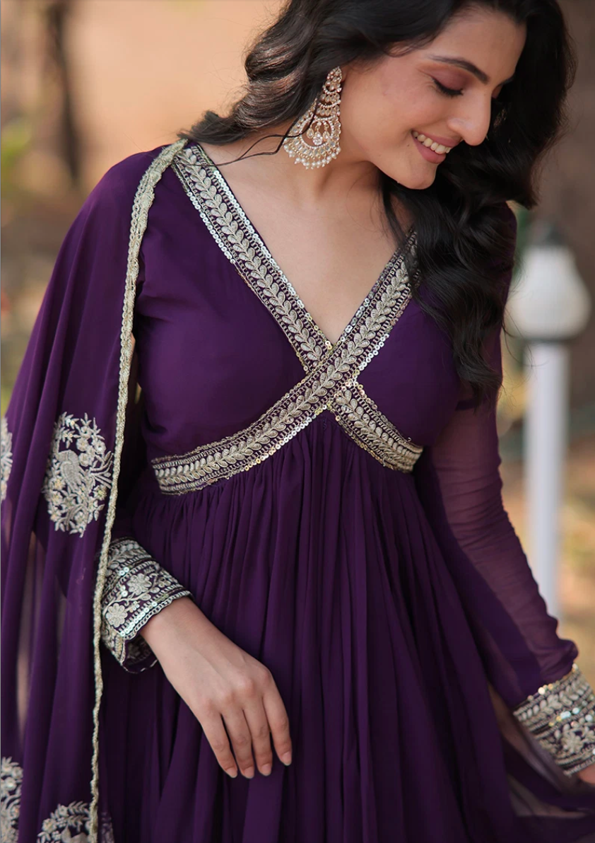 Matrut | Sanya Purple Gown