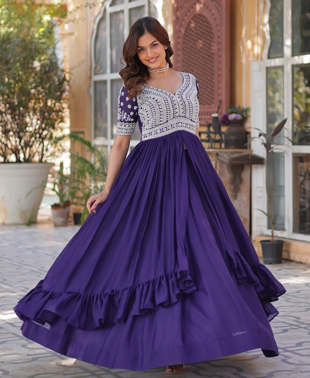 Matrut | Tripti Purple Gown