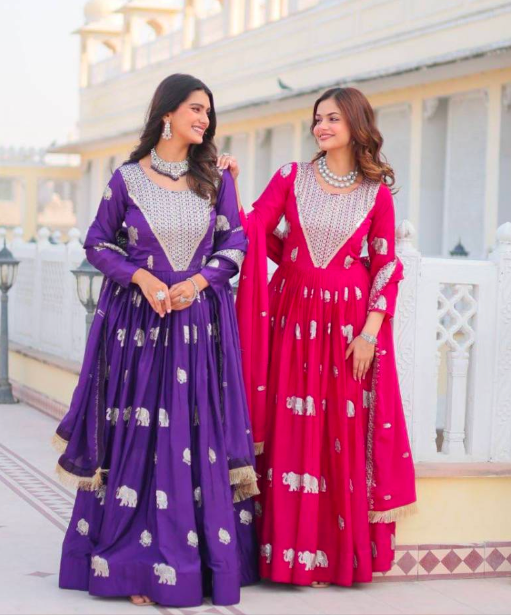 Matrut | Aakriti Purple Gown