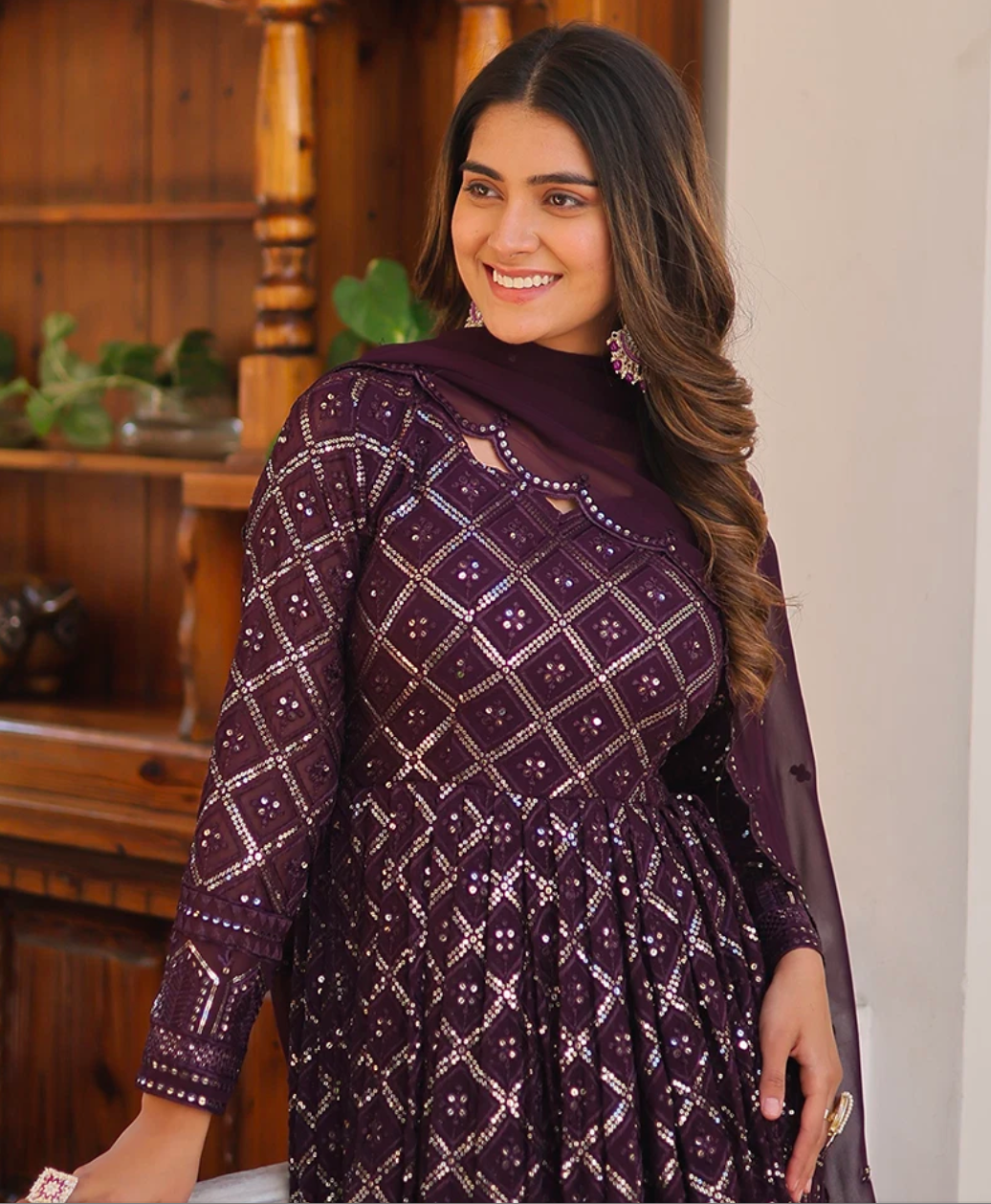 Matrut | Masaba Purple Gown