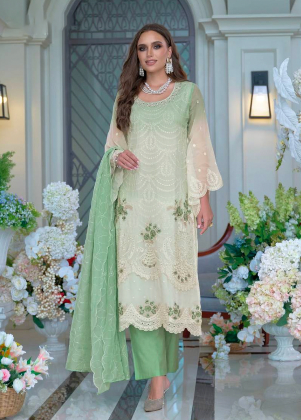 Matrut | Femina 4 Green Straight Suit